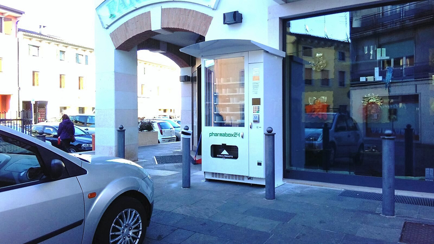 Modelo máquina vending para farmacias - Farmabruni
