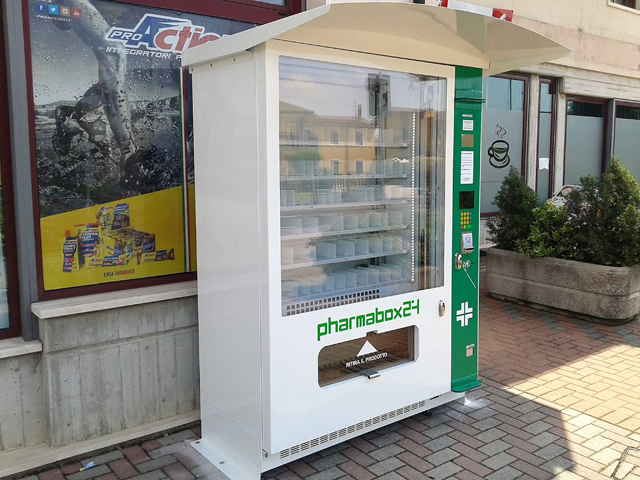 Modelo máquina vending para farmacias - Farmabruni