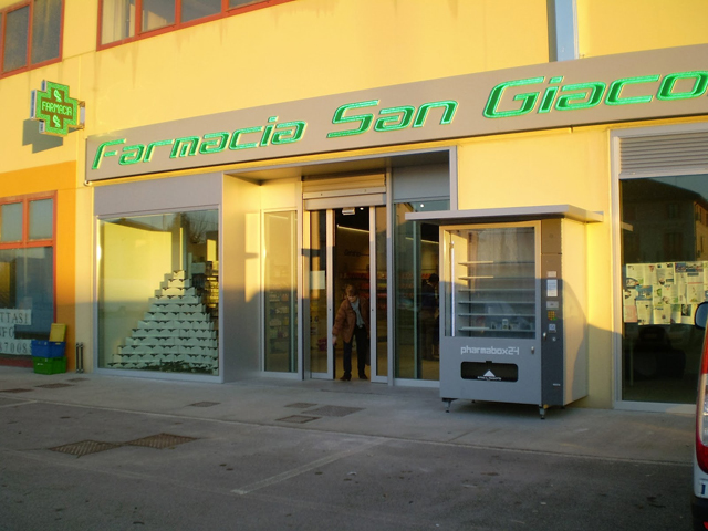 Modelo máquina vending para farmacias - Farmabruni